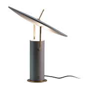 Lampe en aluminium et laiton 36 x 40 cm TX1 - Martinelli Luce - The Cool Republic