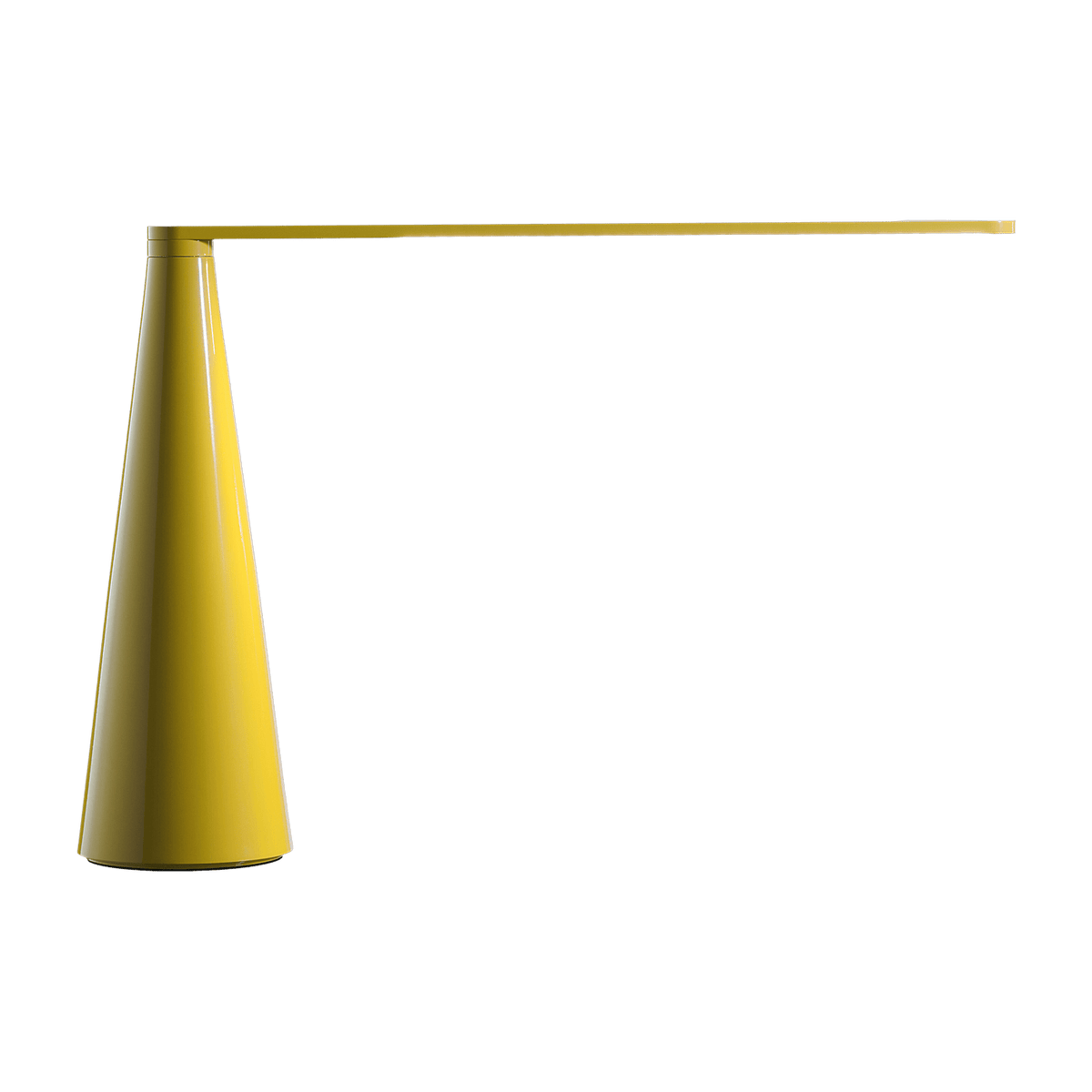 Lampe en aluminium jaune 60 x 38 cm Elica - Martinelli Luce - The Cool Republic