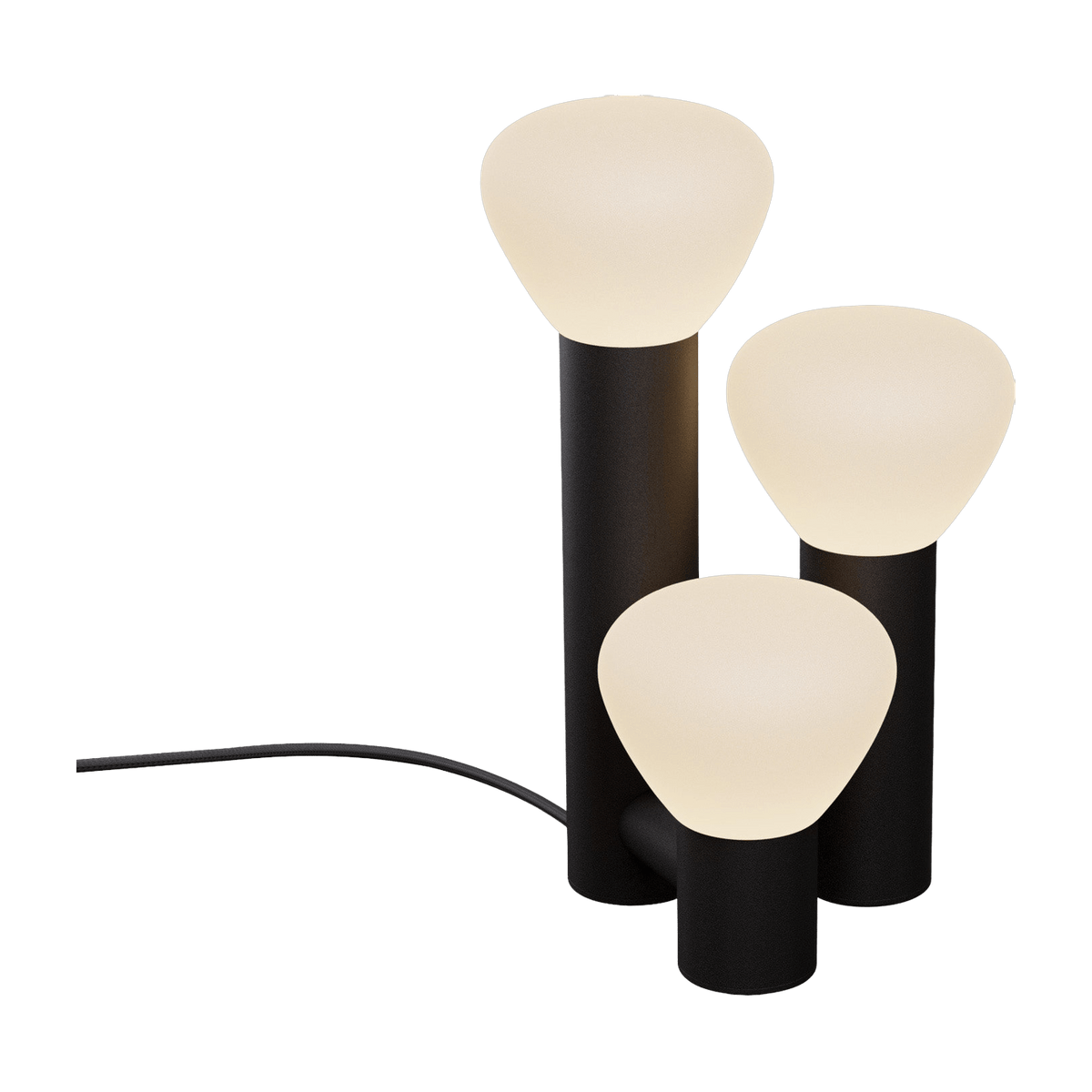 Lampe en aluminium noir 46 cm Parc n°6 - Lambert & Fils - The Cool Republic