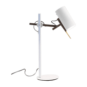 Lampe en bois blanche 59,2 cm Scantling - Marset - The Cool Republic