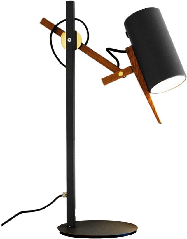 Lampe en bois noire 59,2 cm Scantling - Marset - The Cool Republic