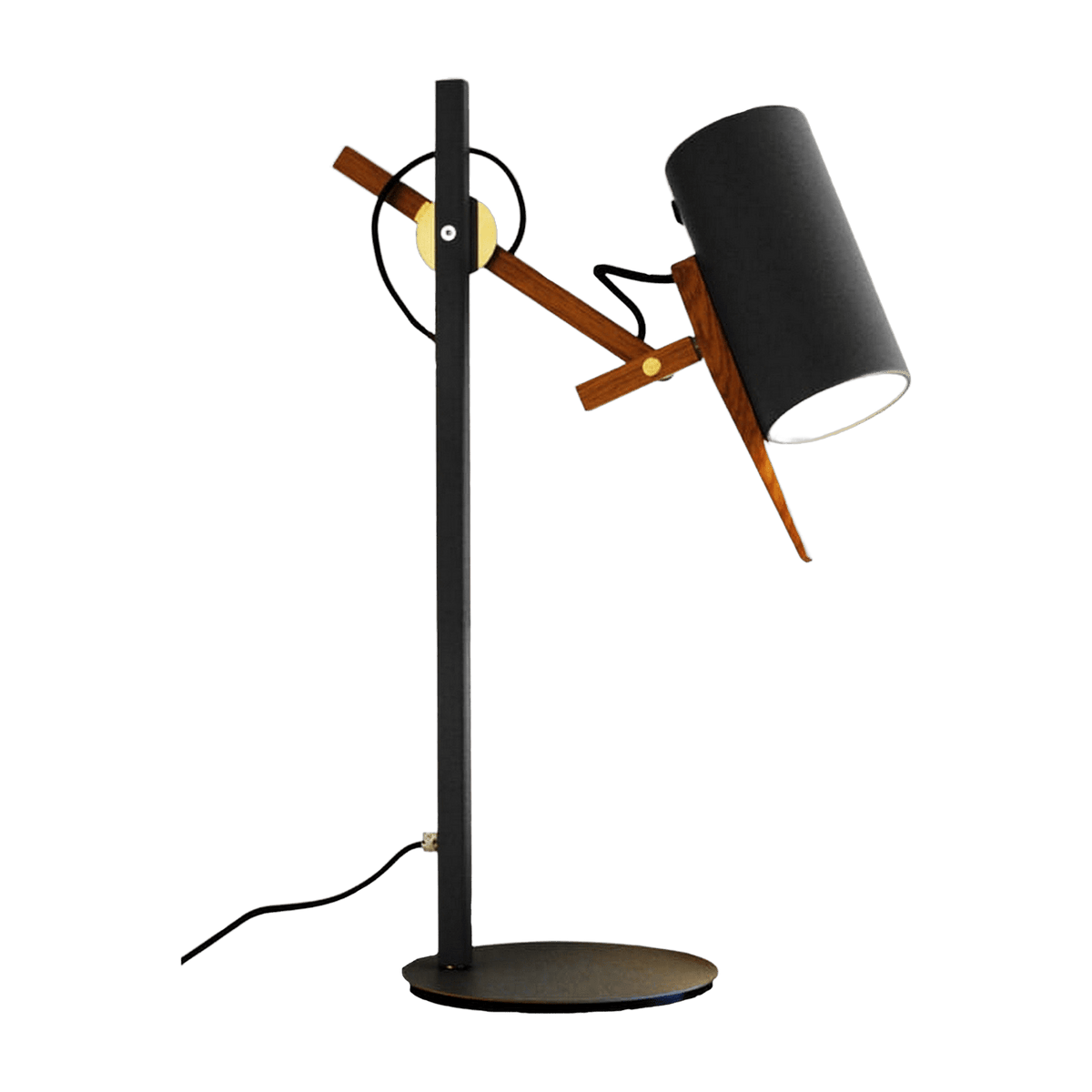 Lampe en bois noire 59,2 cm Scantling - Marset - The Cool Republic