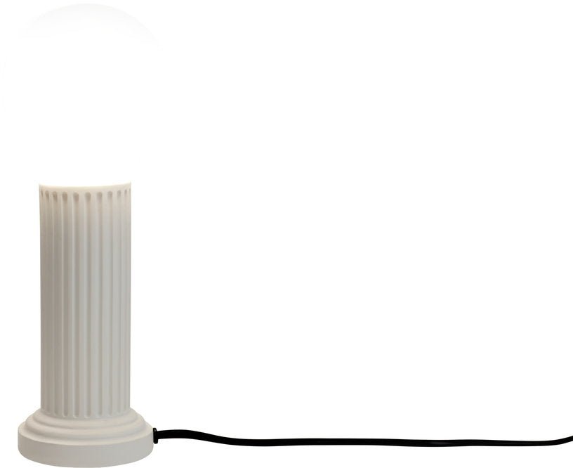 Lampe en céramique blanche Athena - DOIY - The Cool Republic