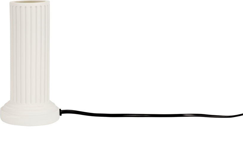 Lampe en céramique blanche Athena - DOIY - The Cool Republic
