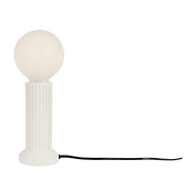 Lampe en céramique blanche Athena - DOIY - The Cool Republic
