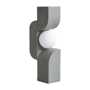 Lampe en céramique gris foncé 16 x 9,5 cm Sitting Man - 101 Copenhagen - The Cool Republic