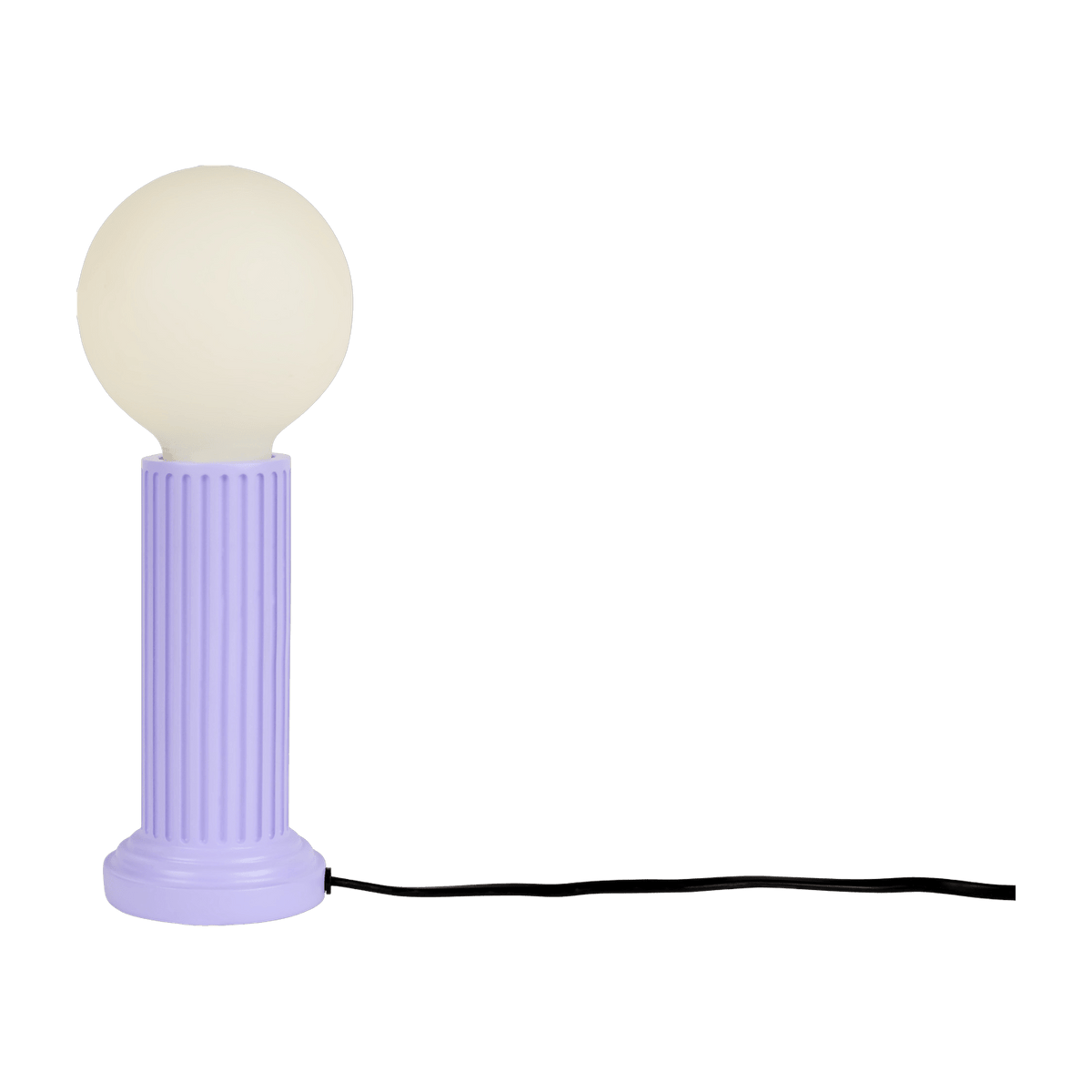 Ceramic lamp lila Athena - DOIY - The Cool Republic