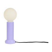 Lampe en céramique lila Athena - DOIY - The Cool Republic