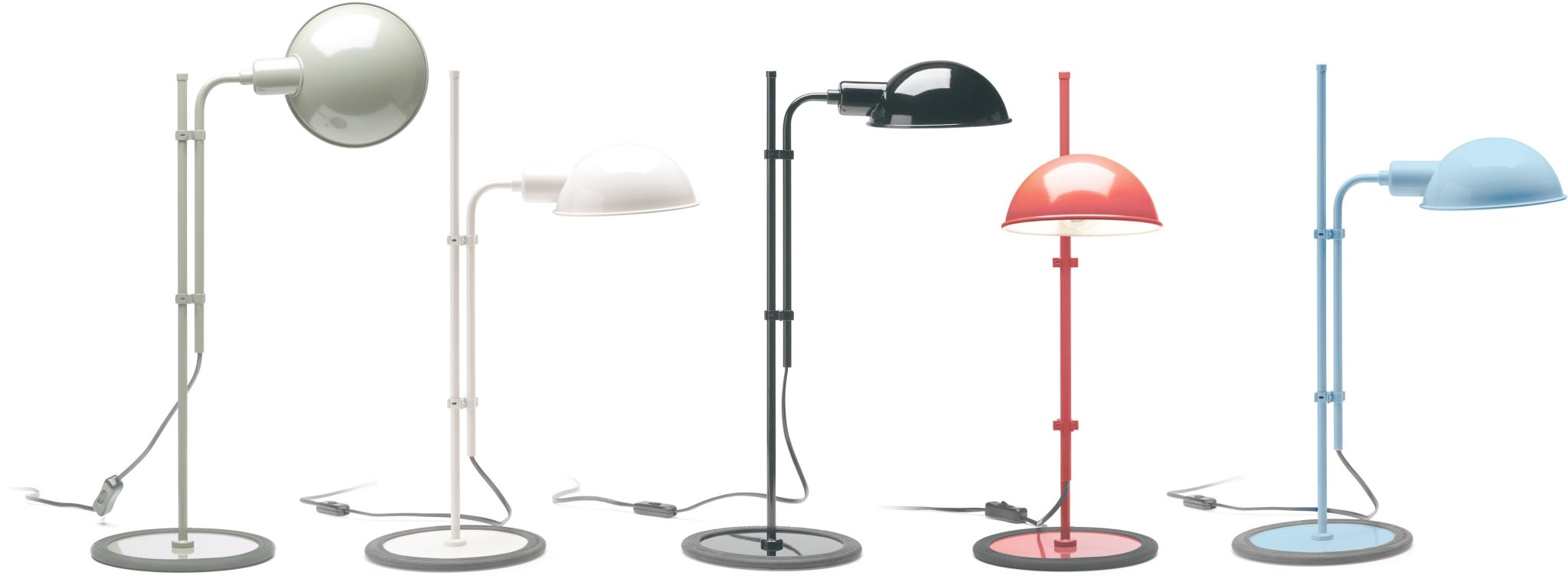 Lampe en fer blanche 50,3 cm Funiculí - Marset - The Cool Republic