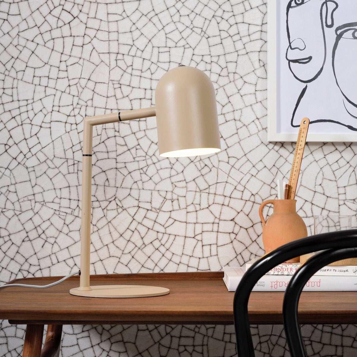 Lampe en fer sable 48,5 x 38 cm Marseille - It's about Romi - The Cool Republic