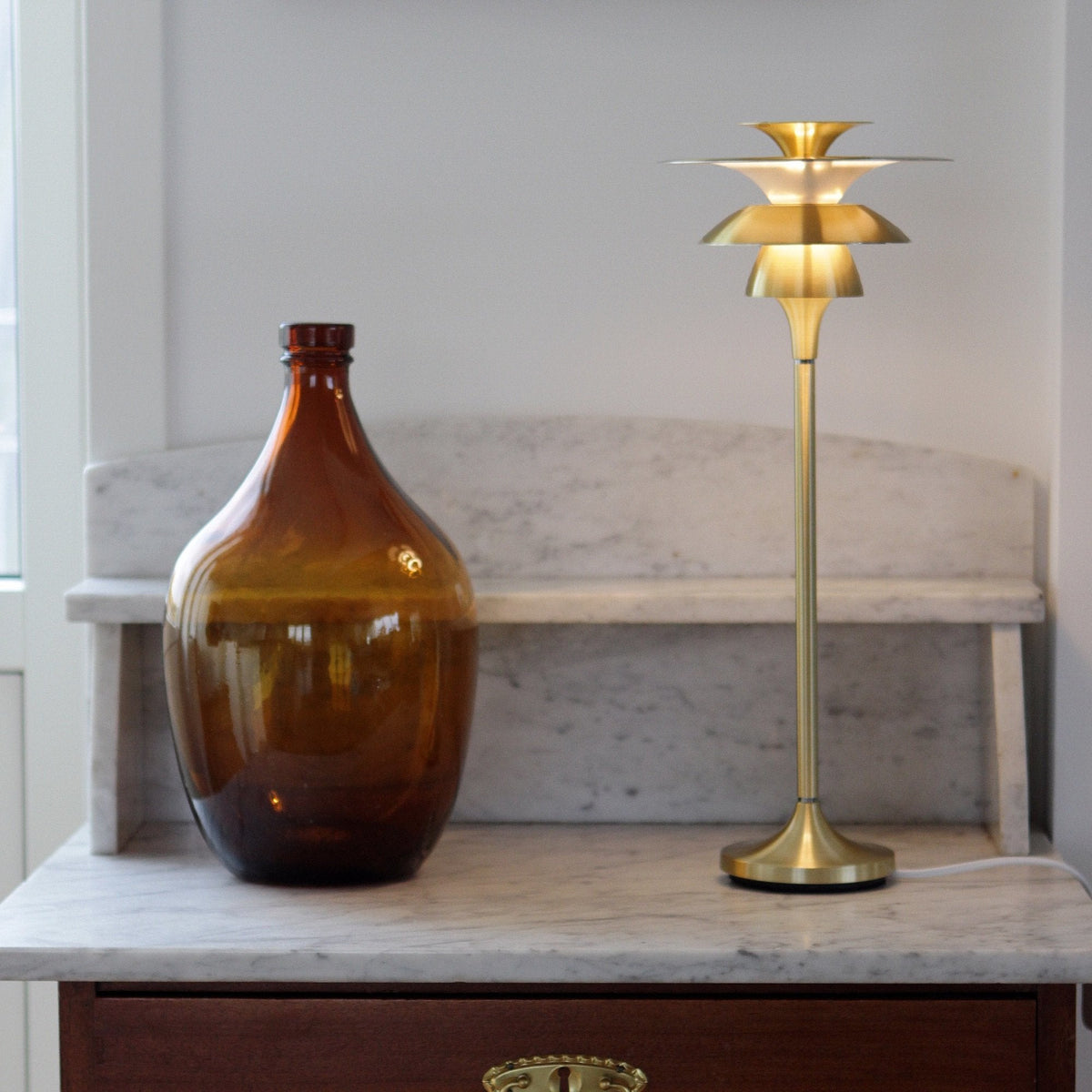 Lampe en laiton 47,4 cm Picasso - Belid - The Cool Republic