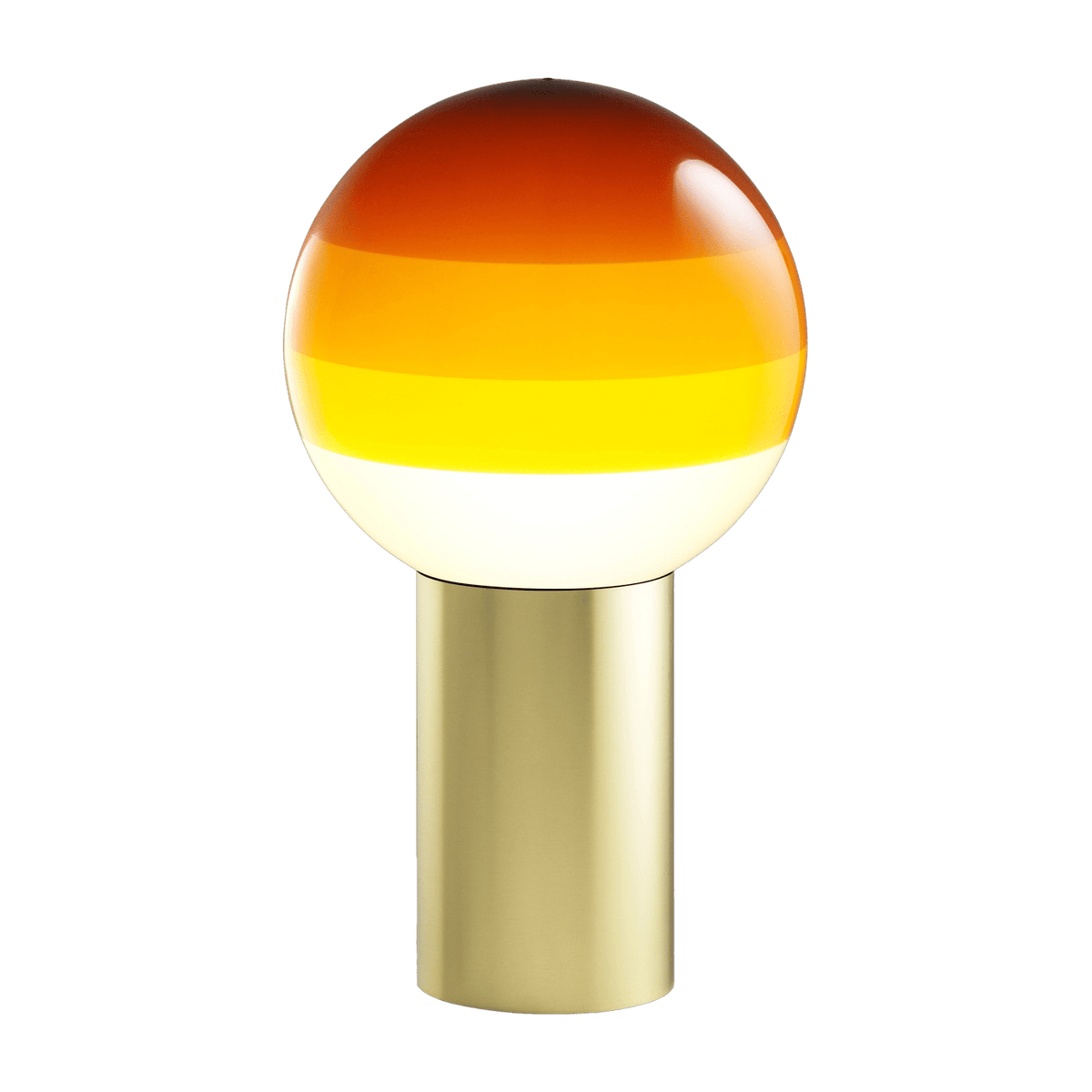 Lampe en laiton ambrée 54 cm Dipping Light - Marset - The Cool Republic