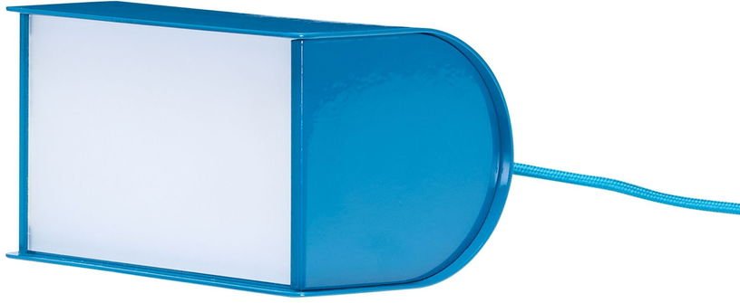 Lampe en métal bleu Book - Hübsch - The Cool Republic