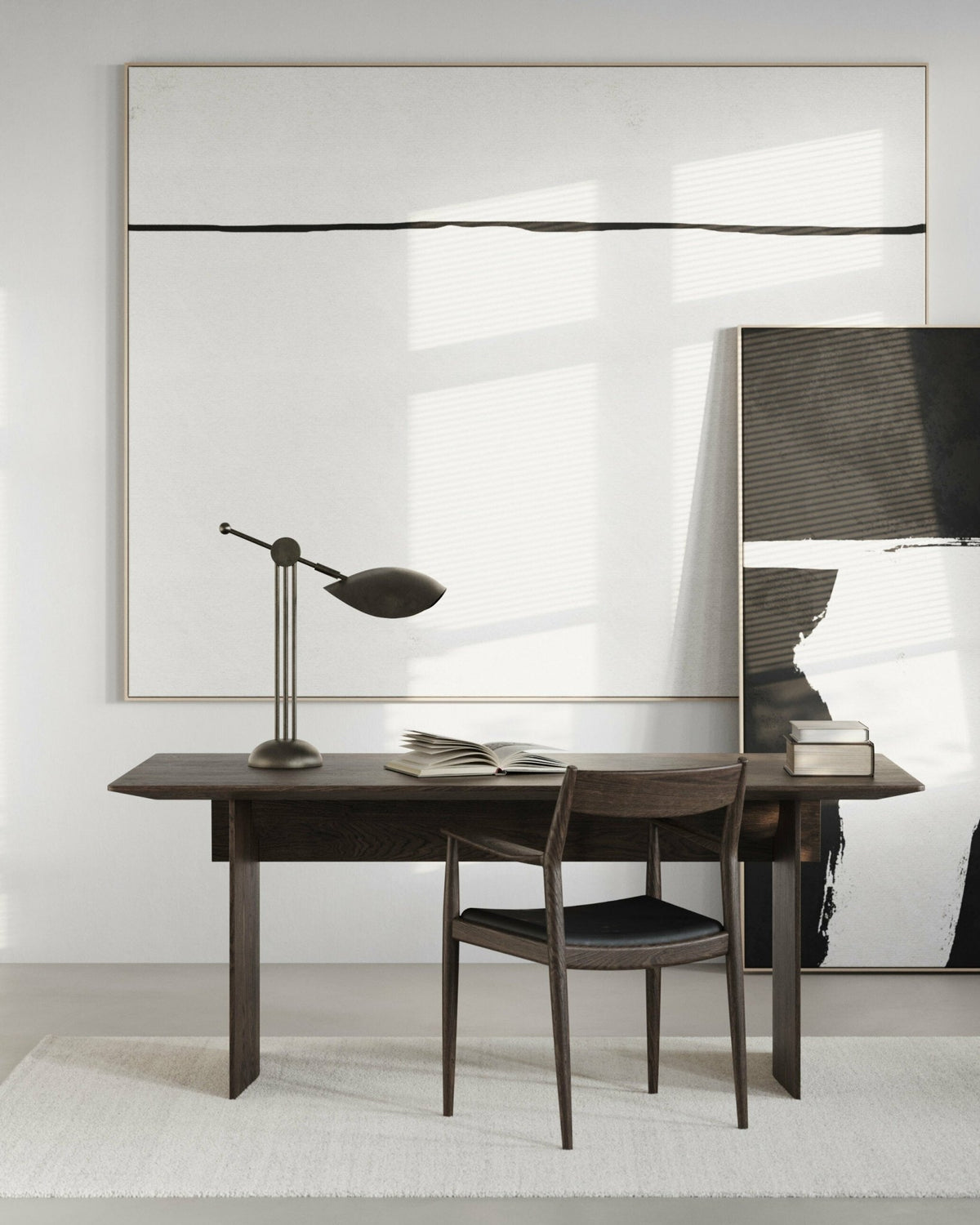 Bronze metal lamp 56, 5 x 21 cm Stingray - 101 Copenhagen - The Cool Republic