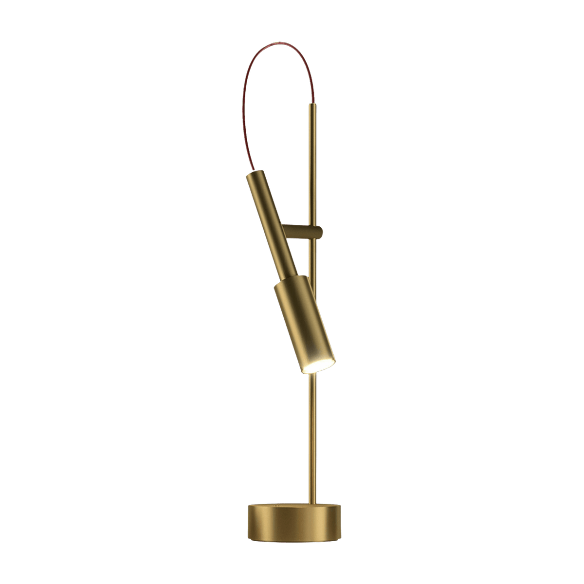 Bronze metal lamp Tubino - Panzeri - The Cool Republic