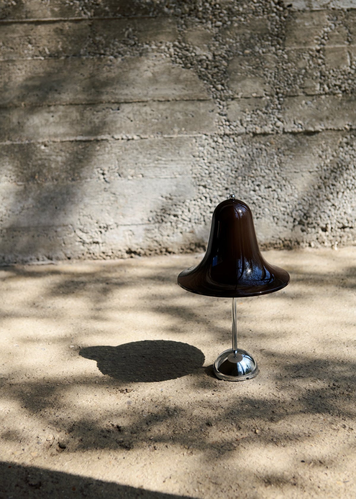 Lampe en métal marron 18cm Pantop - verpan - The Cool Republic