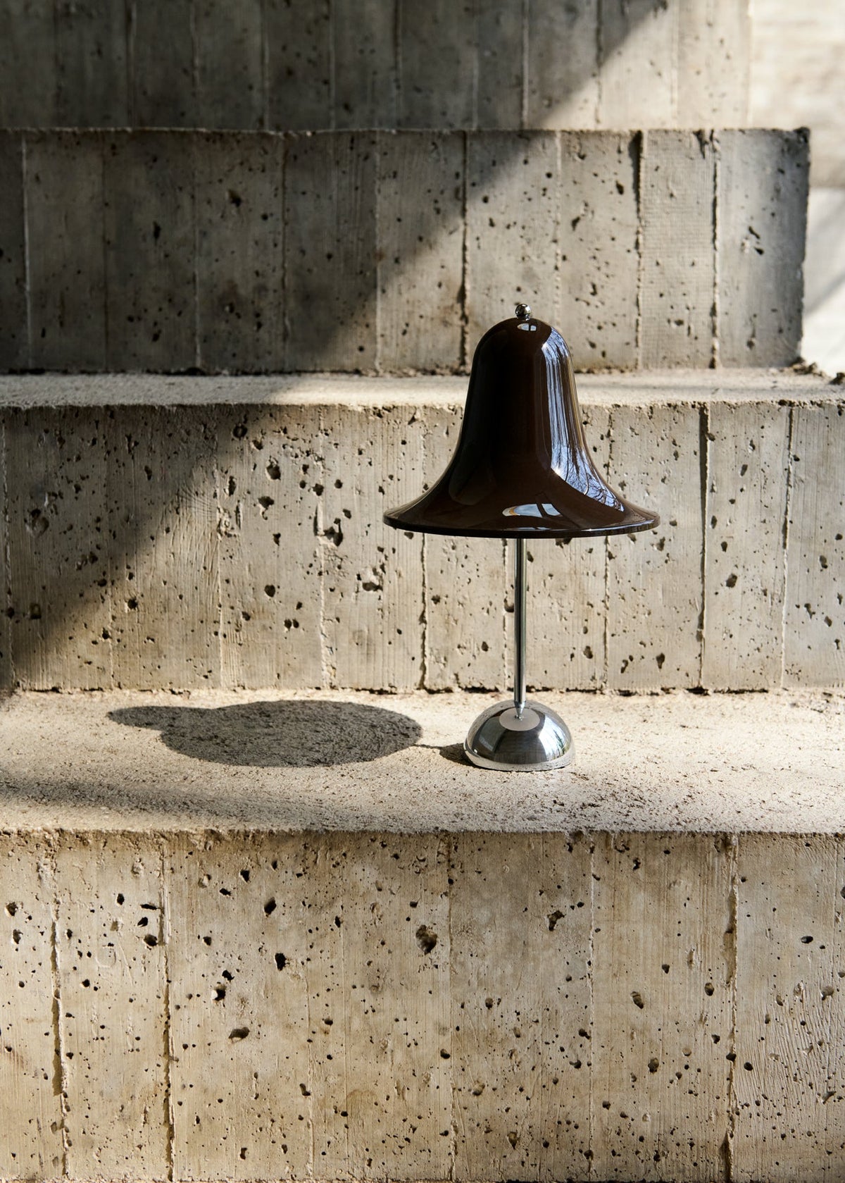 Lampe en métal marron 18cm Pantop - verpan - The Cool Republic