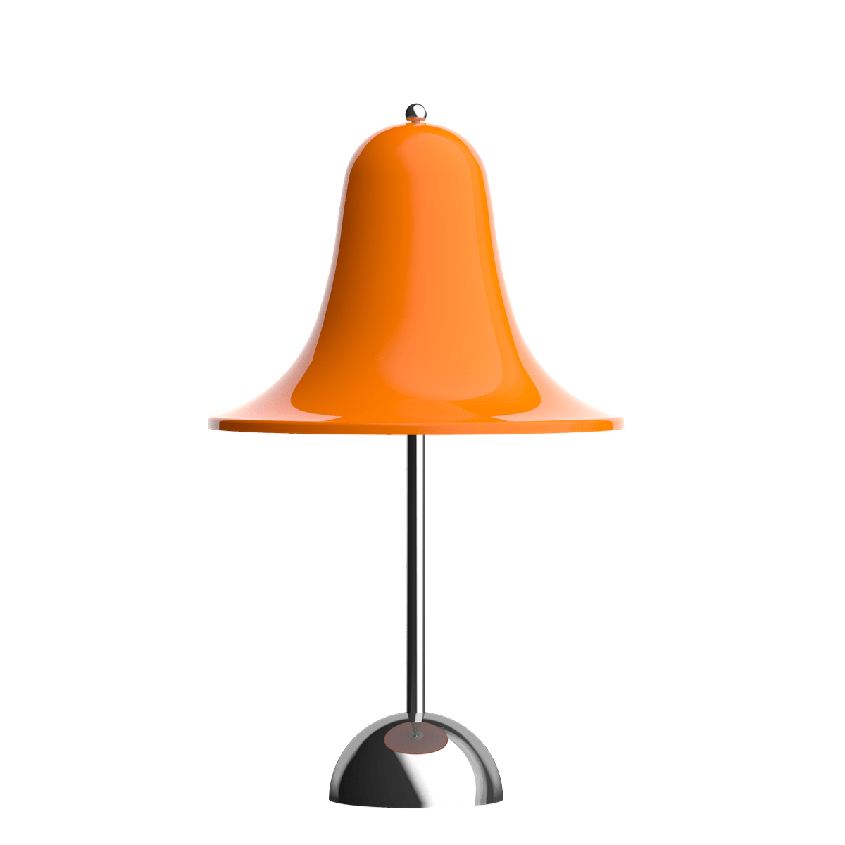 Lampe en métal orange 18cm Pantop - Verpan - The Cool Republic