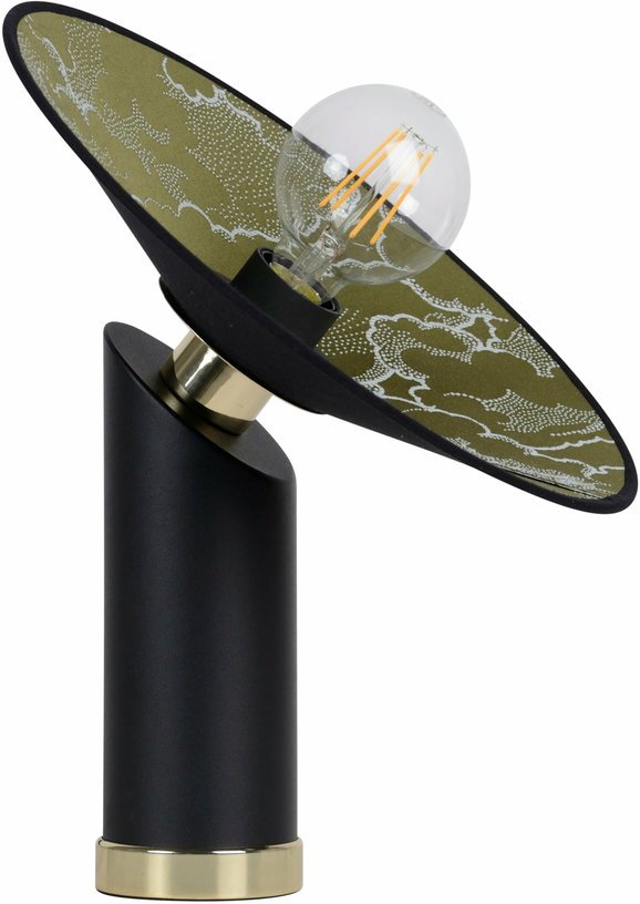 Lampe en métal peint kaki 37 x 22 cm Gatsby - Market set - The Cool Republic