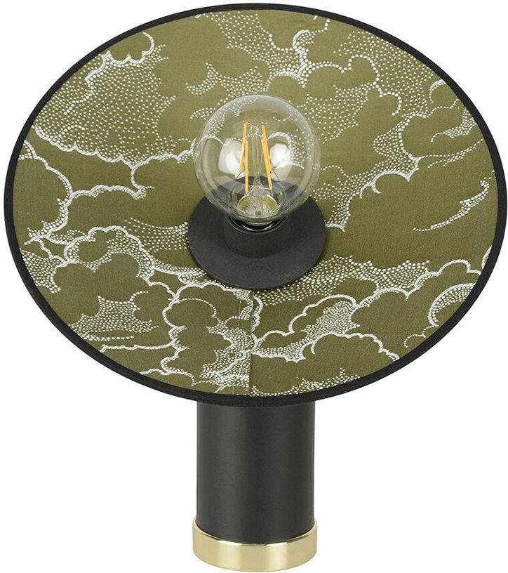 Lampe en métal peint kaki 37 x 22 cm Gatsby - Market set - The Cool Republic