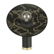 Black painted metal lamp Gatsby - Market set - The Cool Republic