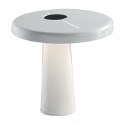 Lampe en résine blanche 21 cm Hoop - Martinelli Luce - The Cool Republic