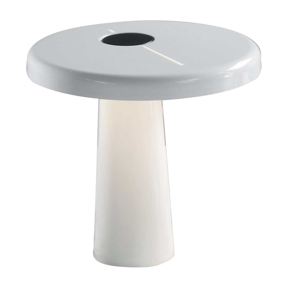 Lampe en résine blanche 21 cm Hoop - Martinelli Luce - The Cool Republic