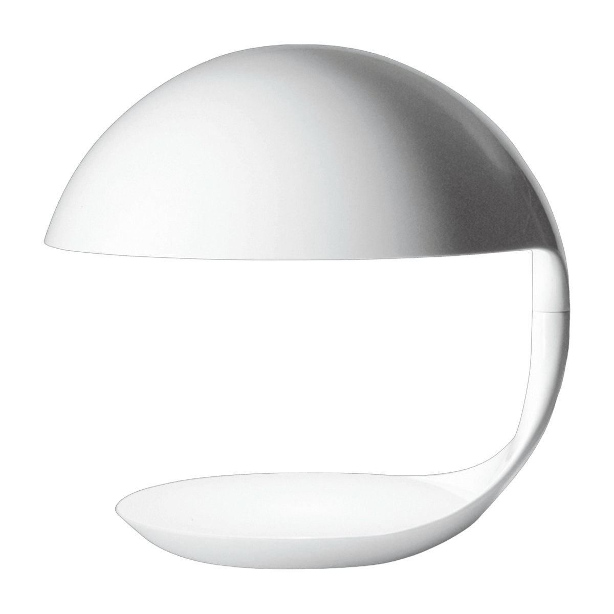 Lampe en résine blanche 40 cm Cobra - Martinelli Luce - The Cool Republic