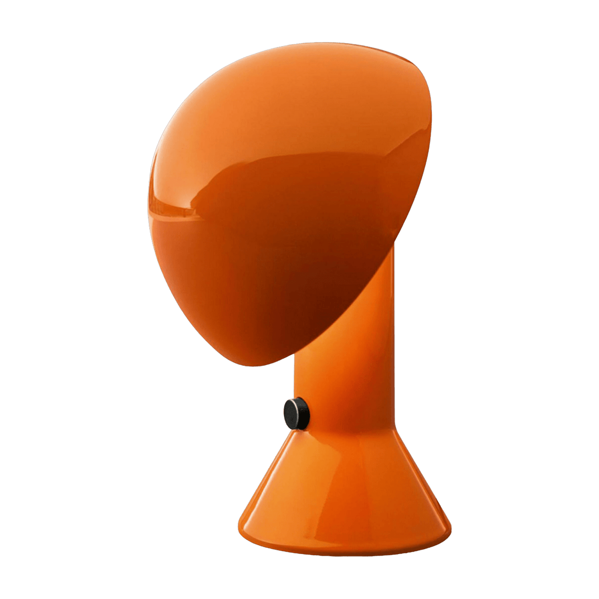 Lampe en résine orange 22 x 28 cm Elmetto - Martinelli Luce - The Cool Republic