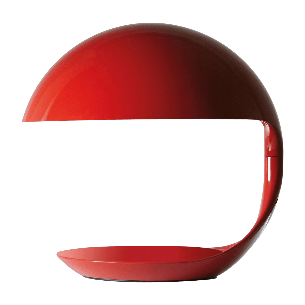 Lampe en résine rouge 40 cm Cobra - Martinelli Luce - The Cool Republic