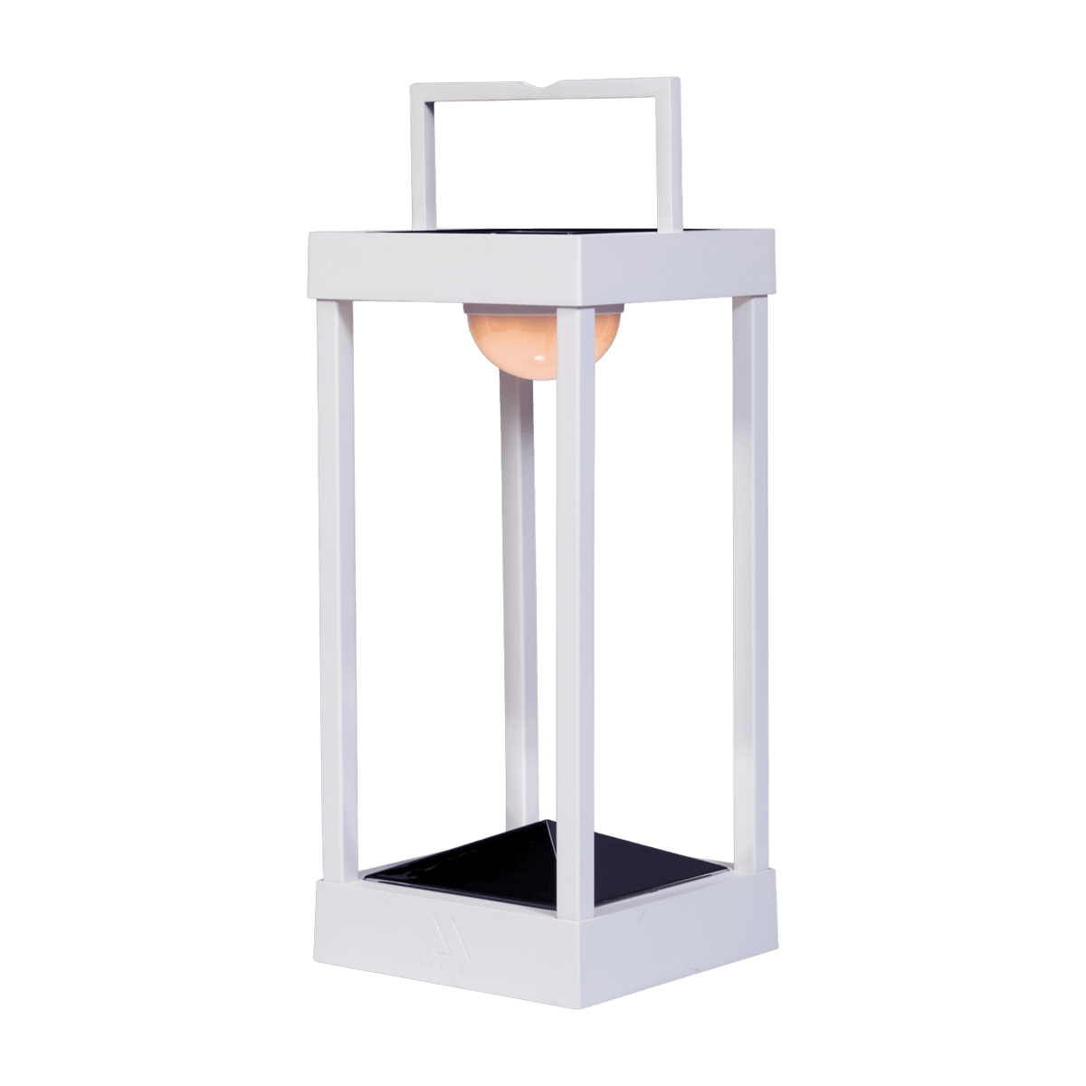 Lampe lanterne 40 cm blanche La Lampe Parc - Maiori - The Cool Republic