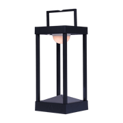 Lampe lanterne 40 cm charbon La Lampe Parc - Maiori - The Cool Republic