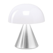 Lampe led argentée Mina - Lexon - The Cool Republic