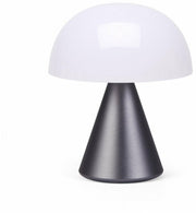 Lampe LED sans fil en aluminium gris M Mina - Lexon - The Cool Republic