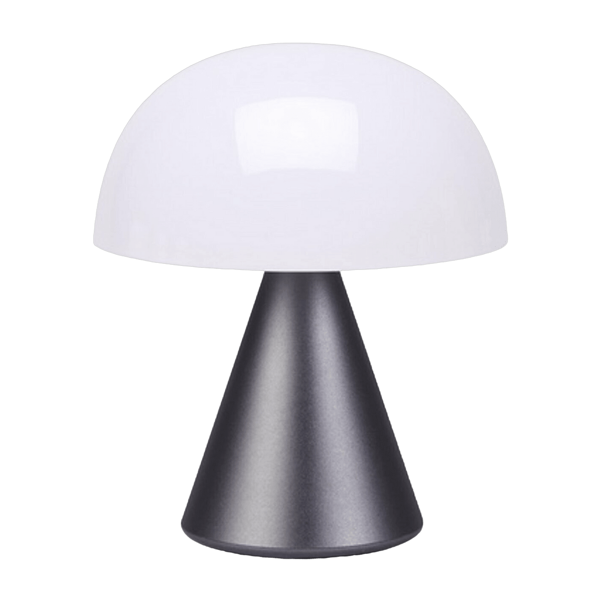Lampe LED sans fil en aluminium gris M Mina - Lexon - The Cool Republic