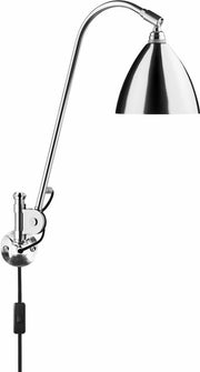 Lampe murale argenté en laiton BL6 - Gubi - The Cool Republic