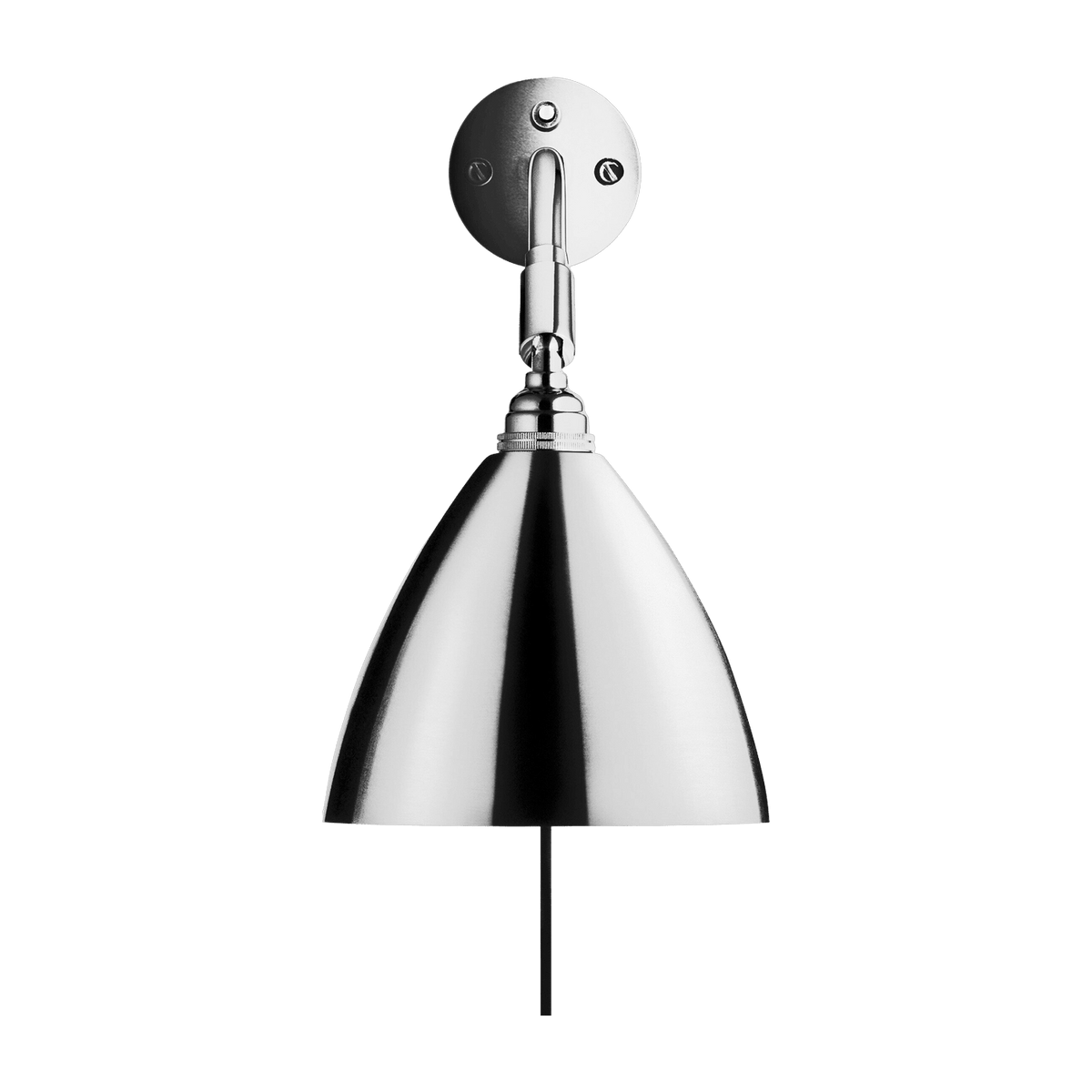 Lampe murale argenté en laiton BL7- Gubi - The Cool Republic