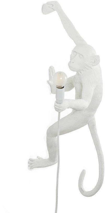 Lampe murale blanche Monkey - Seletti - The Cool Republic