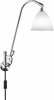 Lampe murale crème base argenté en laiton BL6 - Gubi - The Cool Republic