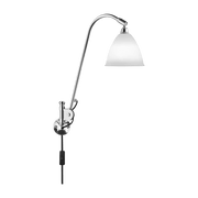 Lampe murale crème base argenté en laiton BL6 - Gubi - The Cool Republic