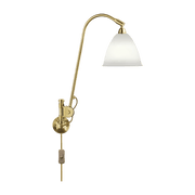 Lampe murale crème base dorée en laiton BL6 - Gubi - The Cool Republic