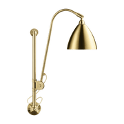 Lampe murale dorée en laiton BL5 - Gubi - The Cool Republic