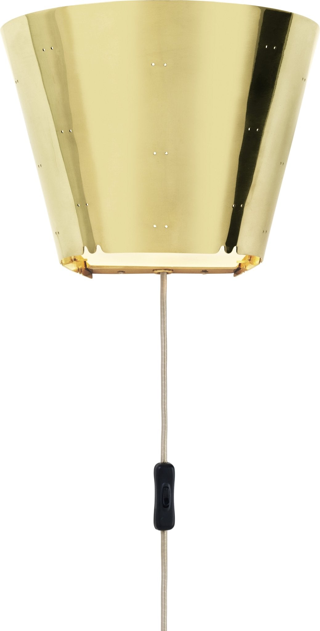 Lampe murale dorée en laiton Modèle 9464 - Gubi - The Cool Republic