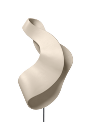 Lampe murale en acier recyclé beige Oyster - Ferm Living - The Cool Republic