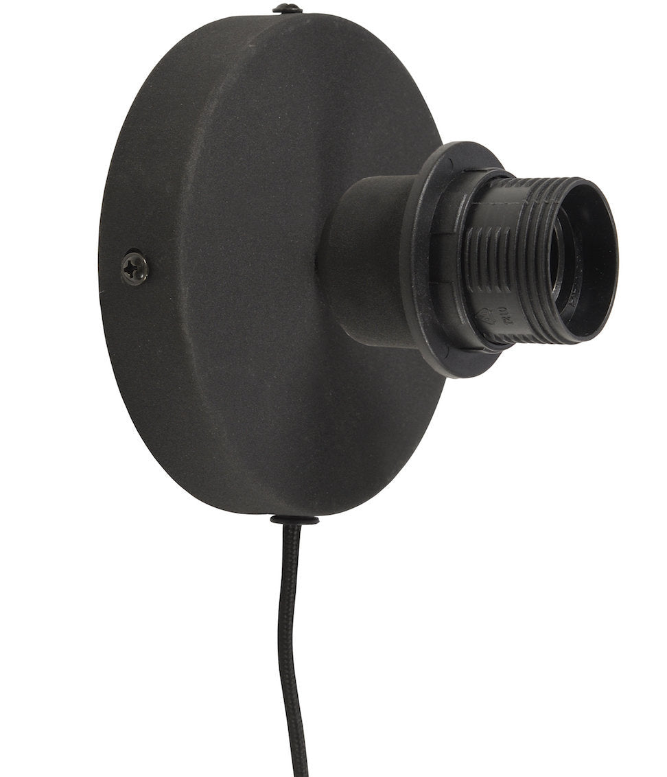 Lampe murale en bambou noir 60x15 cm Kalimantan - Good & Mojo - The Cool Republic
