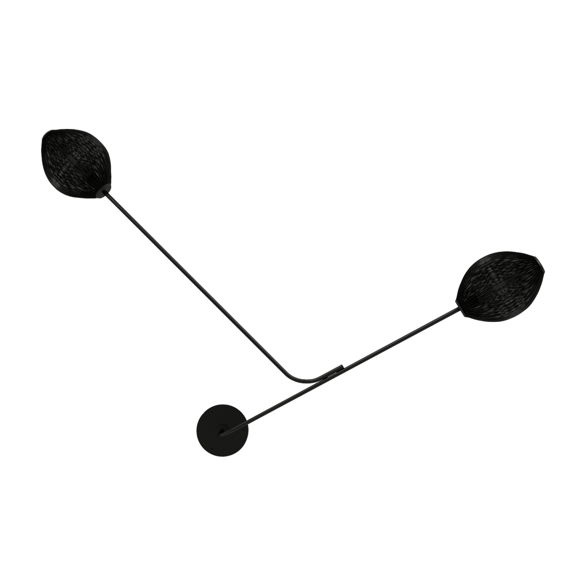 Satellite black wall lamp - Gubi - The Cool Republic