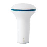 Lampe portable blanc opal et bleu foncé Buddy - Faro Barcelona - The Cool Republic