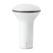 Lampe portable blanc opal et gris Buddy - Faro Barcelona - The Cool Republic