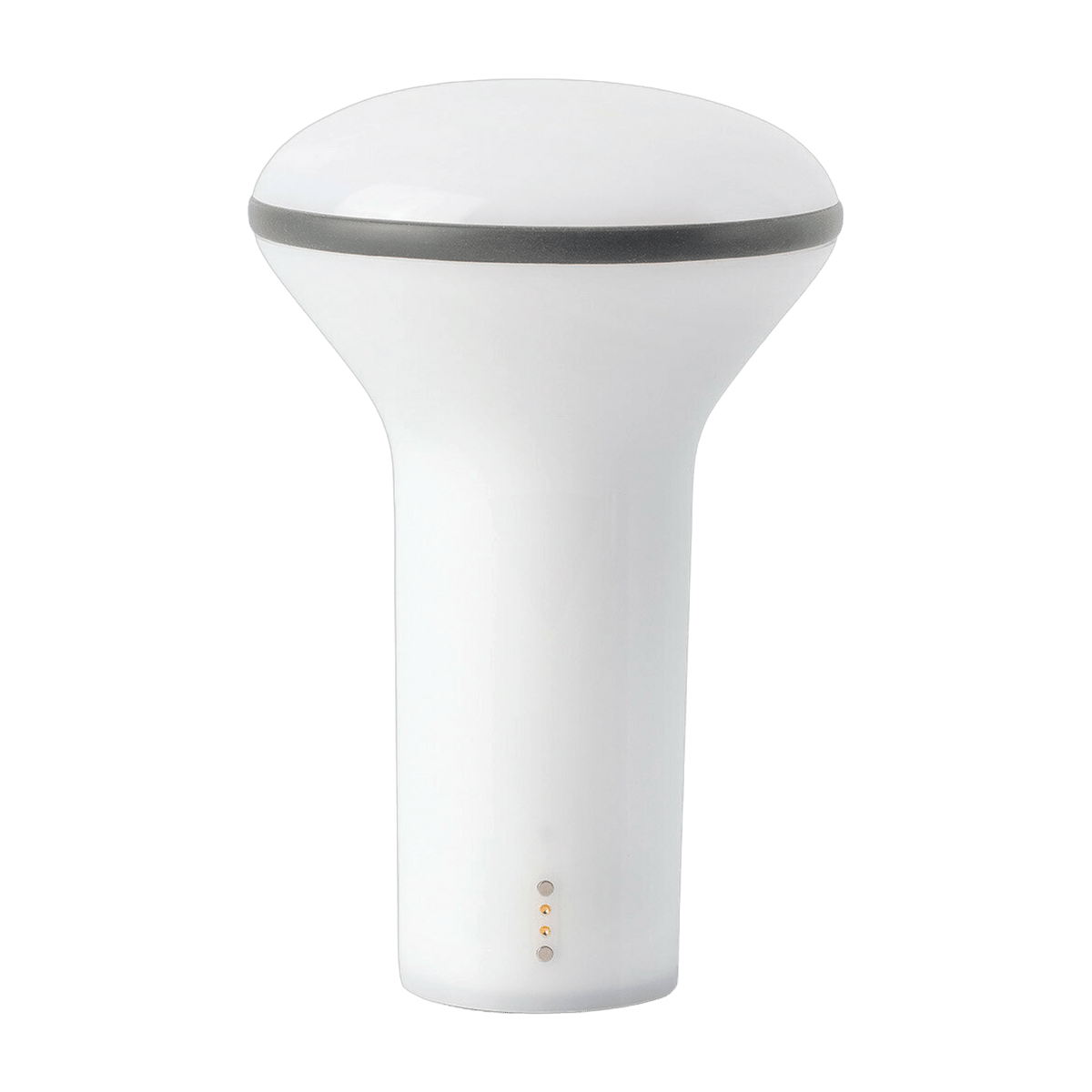 Lampe portable blanc opal et gris Buddy - Faro Barcelona - The Cool Republic