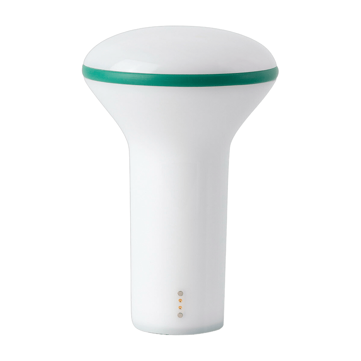 Lampe portable blanc opal et vert foncé Buddy - Faro Barcelona - The Cool Republic